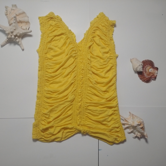 🌈Like new Stretch scrunchy boutique store top - Picture 2 of 2